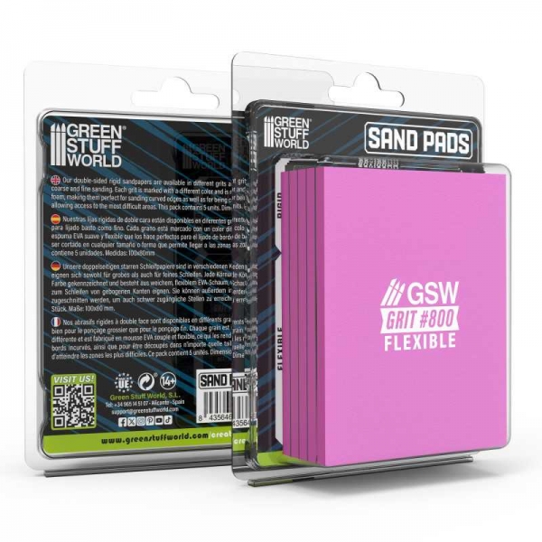 Green Stuff World: Flexible Sanding Pads 800 grit