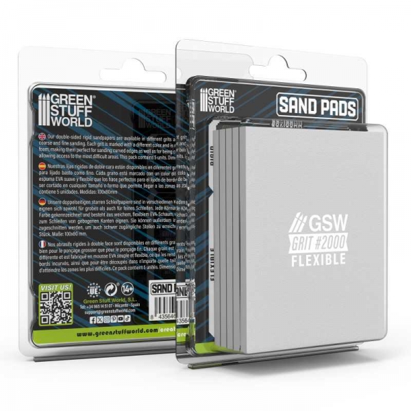 Green Stuff World: Flexible Sanding Pads 2000 grit