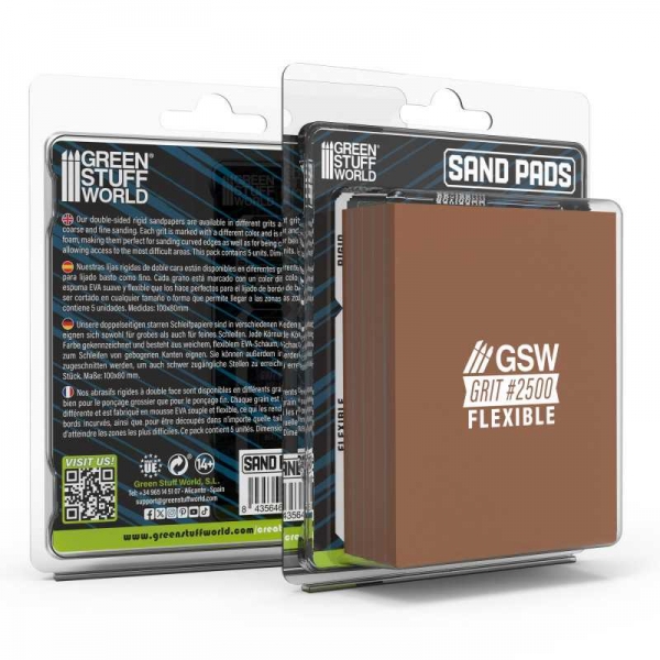 Green Stuff World: Flexible Sanding Pads 2500 grit