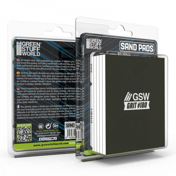 Green Stuff World: Rigid Sanding Pads 180 grit