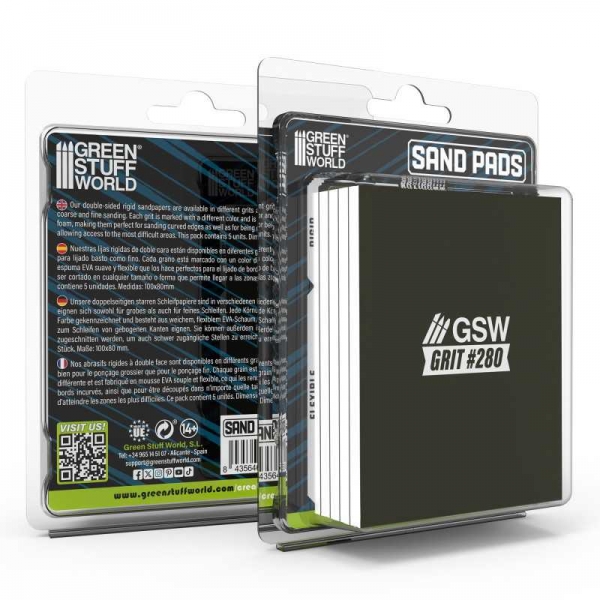 Green Stuff World: Rigid Sanding Pads 280 grit