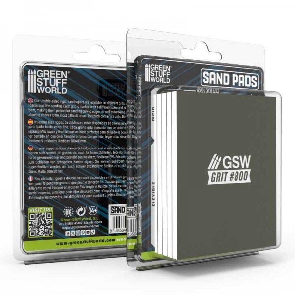 Green Stuff World: Rigid Sanding Pads 800 grit