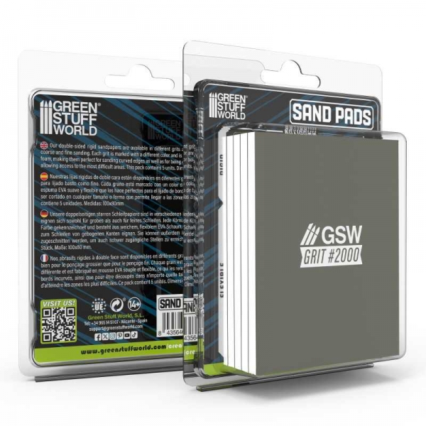 Green Stuff World: Rigid Sanding Pads 2000 grit