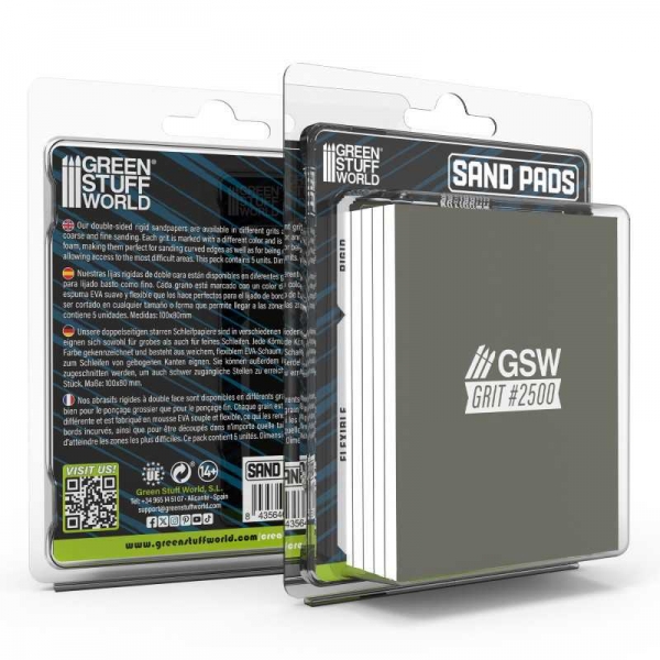 Green Stuff World: Rigid Sanding Pads 2500 grit
