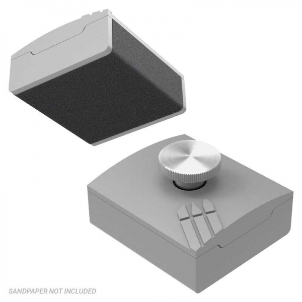 Green Stuff World: Hand sandpaper holder - Flat