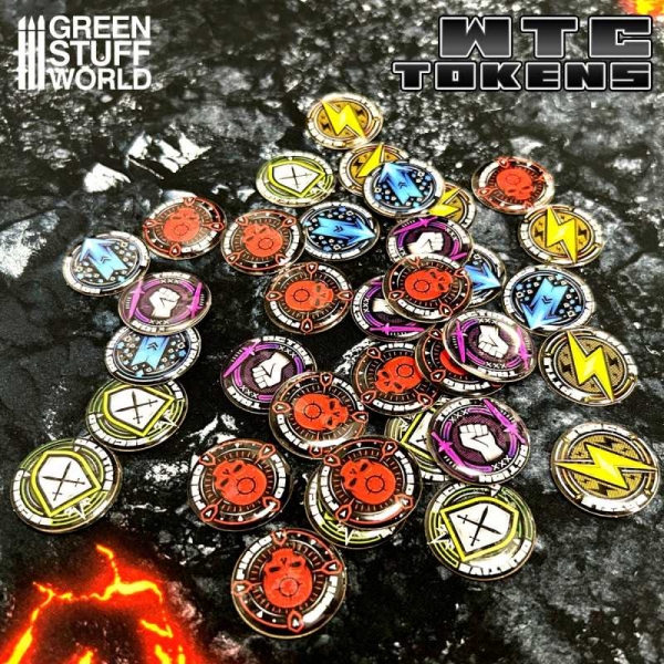 Green Stuff World: WTC Token Set Wh40k compatible â€“ 10th Edition
