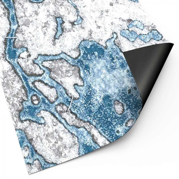 Green Stuff World: Neoprene Mat 44x60'' Blizzard Hollows with deployment lines