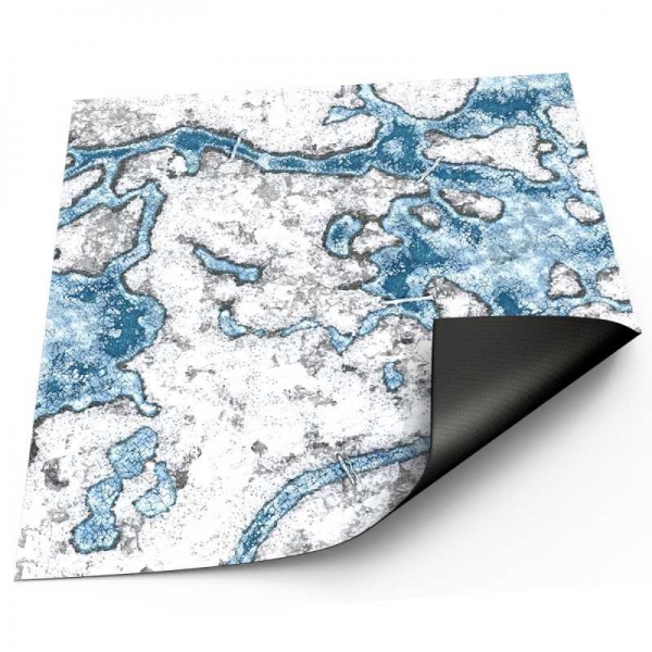 Green Stuff World: Neoprene Mat 4x4' Blizzard Hollows (120x120cm)