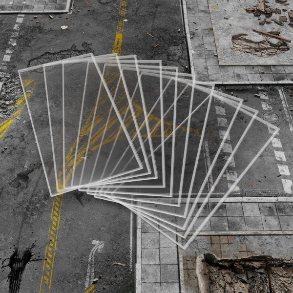 Green Stuff World: Basic WTC Glasspack Footprints 10x
