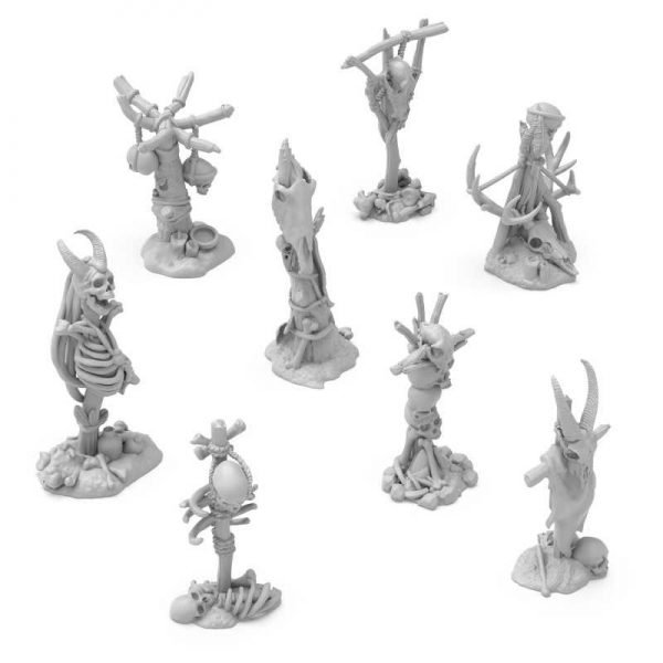 Green Stuff World: Dark Skull Totems 1:48-1:35