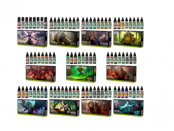 Green Stuff World Paint Set Core Pack 1