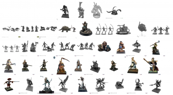 Reaper Bones Core Pack - All $9.99 MSRP