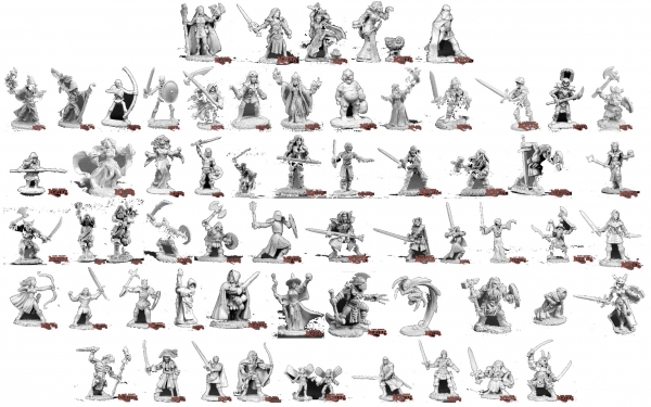 Reaper Dark Heaven Legends Core Pack - All $6.99 MSRP