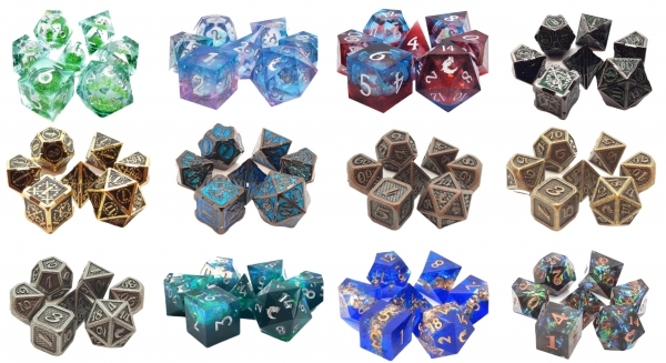 Old School Dice Best Sellers $40-$60 Core Pack
