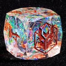 Captured Magic Luster Cut Resin - Opal