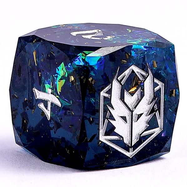 Captured Magic Luster Cut Resin - Starry Night Silver