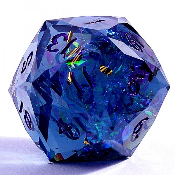 Captured Magic Luster Cut Resin - Starry Night Purple