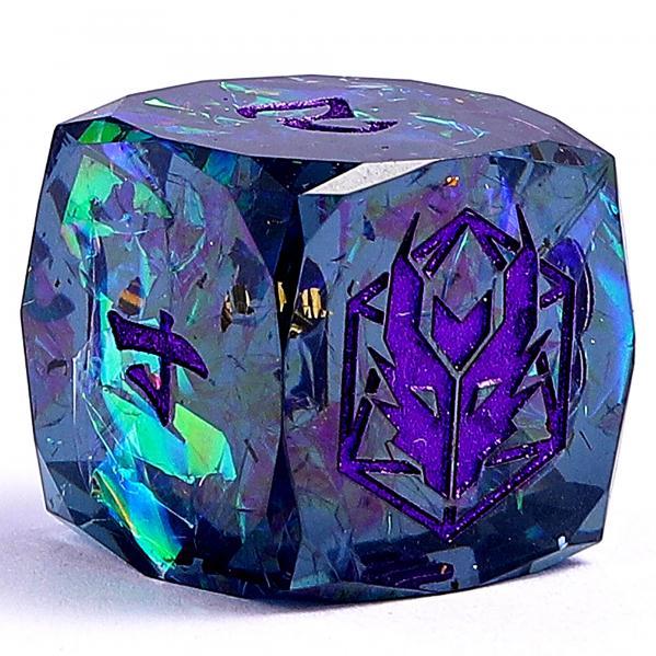 Captured Magic Luster Cut Resin - Starry Night Purple