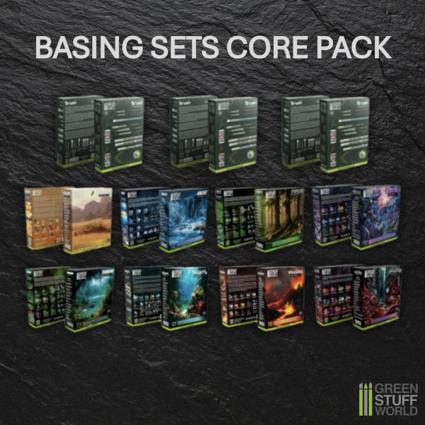 Green Stuff World Basing Sets Core Pack