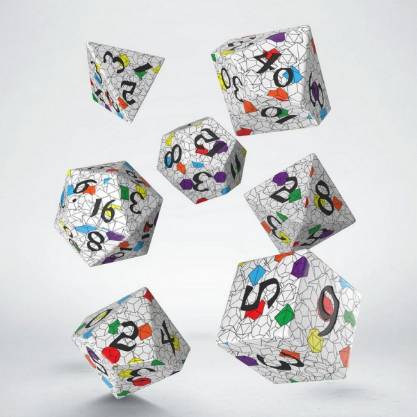 Q-Workshop: Full Art Dice Set: Origin