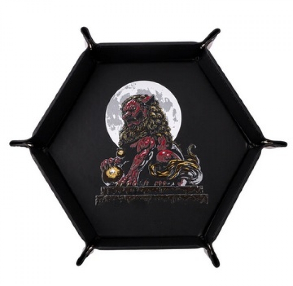 Table Armor Dice Tray - Fine Arts Foo Dog