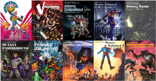 Palladium Heroes Unlimited Store Starter Core Pack