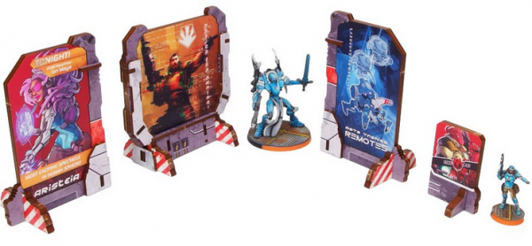 Sci-fi Prepainted Scenery 28mm: Precinct Sigma Display Arrays (4)