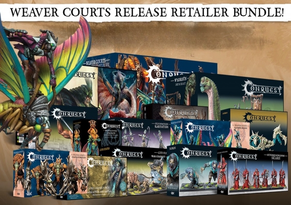 Conquest: Weaver Courts Starter Retailer Bundle