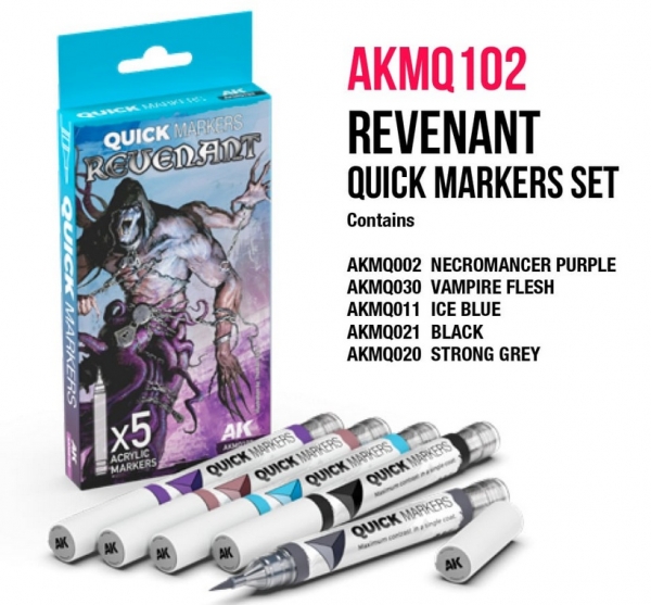 AK-Interactive: Quick Marker Set - Revenant