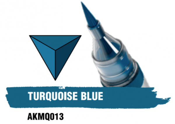 AK-Interactive: Quick Marker - Turquoise Blue