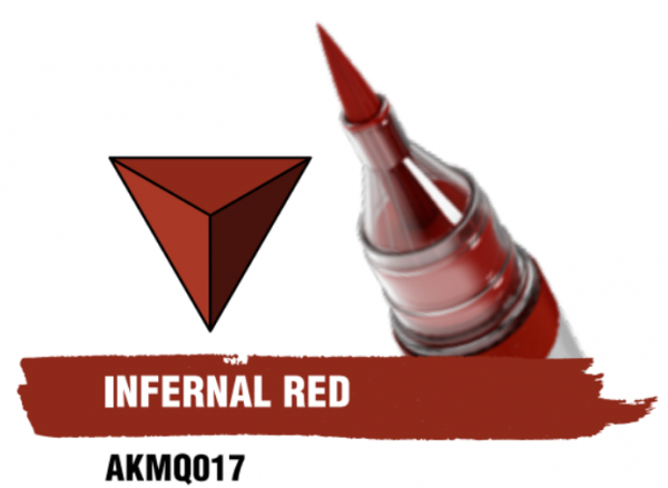AK-Interactive: Quick Marker - Infernal Red