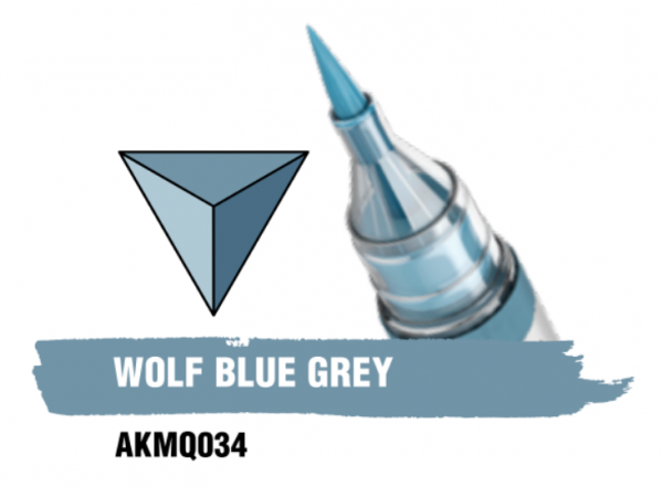 AK-Interactive: Quick Marker - Wolf Blue Grey