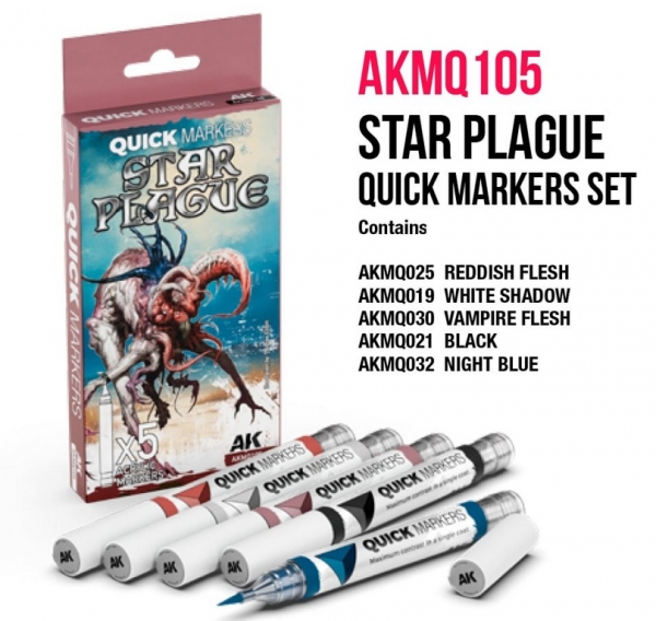 AK-Interactive: Star Plague Quick Markers Set