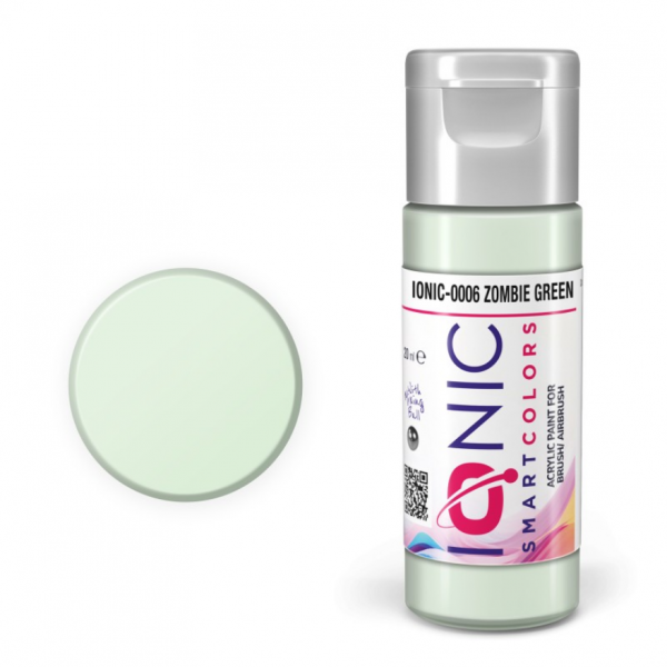AMMO: IONIC Acrylic Colors - Zombie Green (20mL)