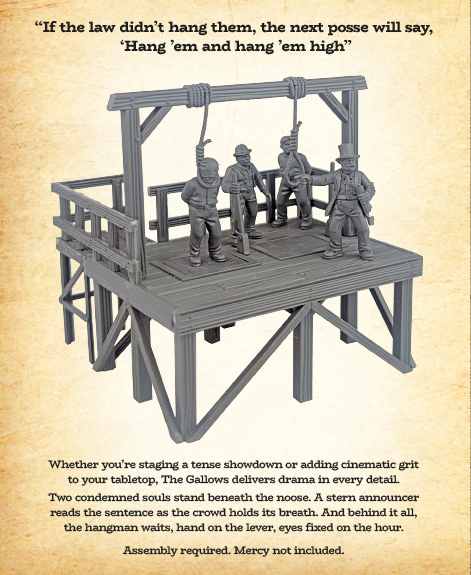 Dead Man's Hand: Plastic Gallows