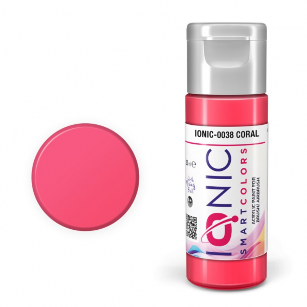 AMMO: IONIC Acrylic Colors - Coral (20mL)