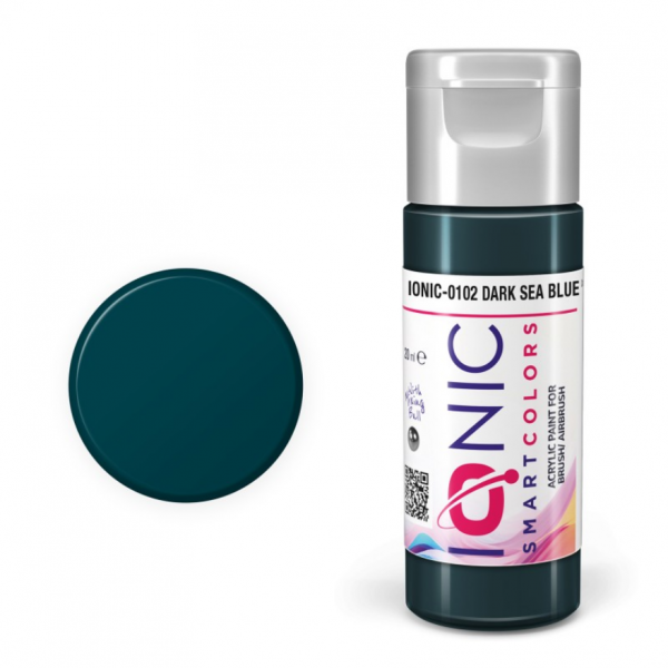 AMMO: IONIC Acrylic Colors - Dark Sea Blue (20mL)