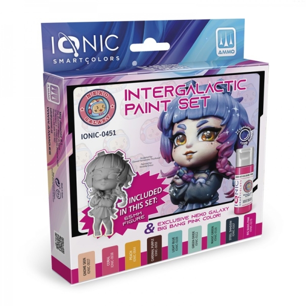 AMMO:  IONIC Intergalactic Paint Neko Galaxy Set