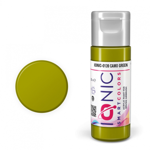 AMMO: IONIC Acrylic Colors - Camo Green (20mL)