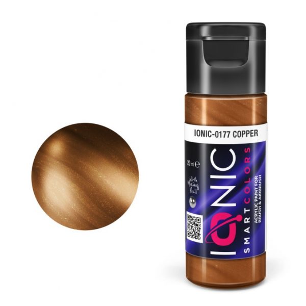 AMMO: IONIC Acrylic Colors - Copper (20mL)