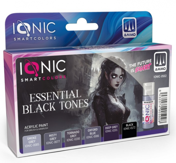 AMMO: IONIC Essential Black Tones Set