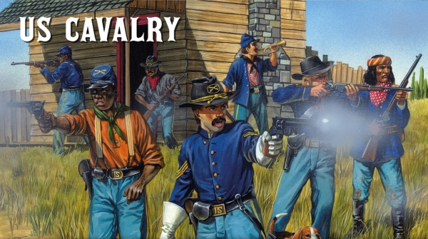 Dead Man’s Hand Plastic US Cavalry