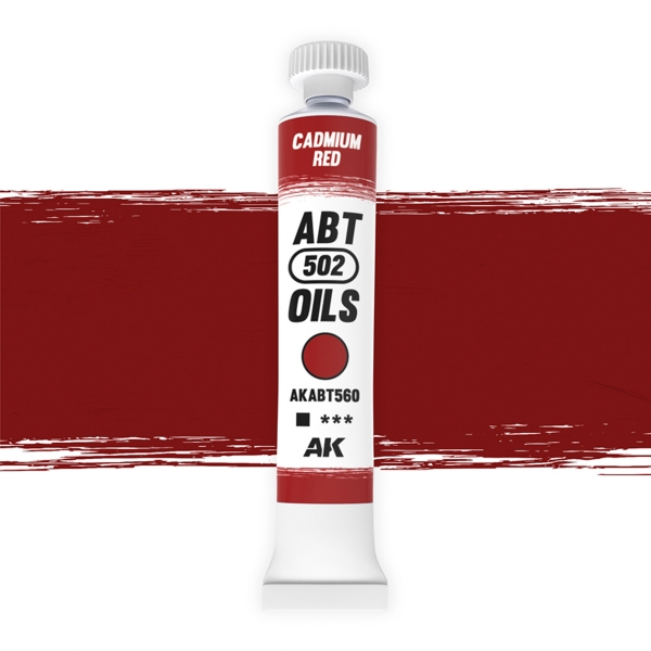Abteilung 502: Modelling Oil Color - Cadmium Red