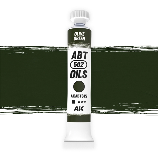 Abteilung 502: Modelling Oil Color - Olive Green