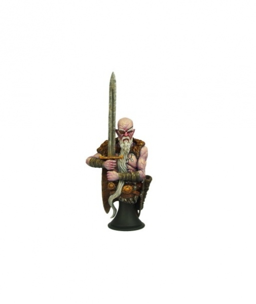 Discworld Cohen the Barbarian Bust UNPAINTED (1)