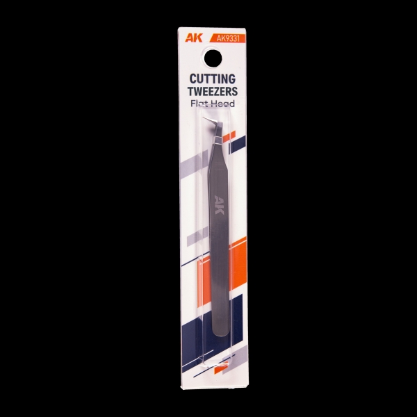 CUTTING TWEEZERS FLAT HEAD