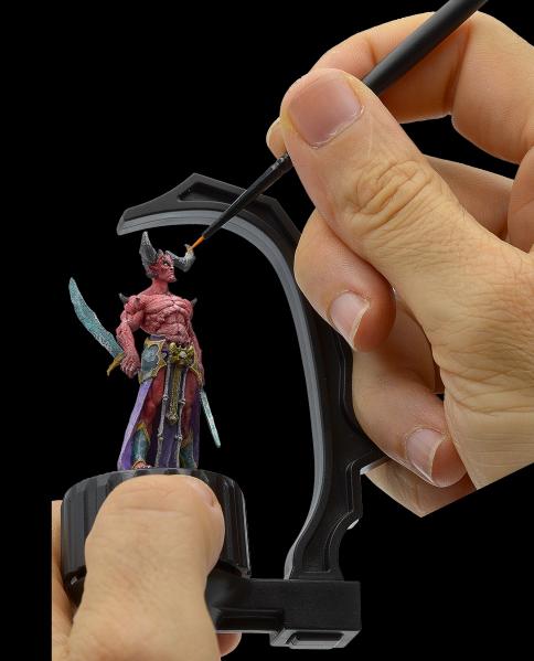 HANDLE SUPPORT FOR PAINTING MINIATURES