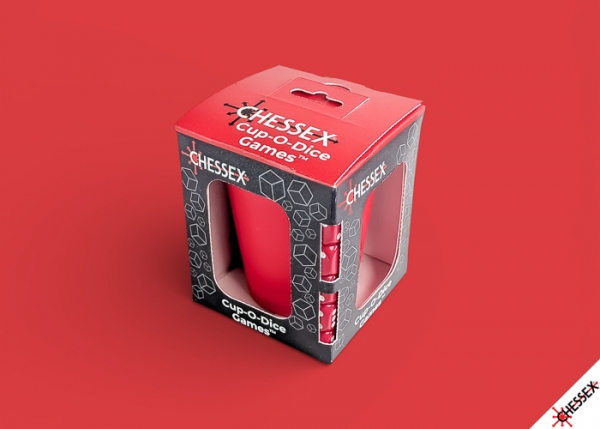 Chessex Cup-O-Dice Games™ Red
