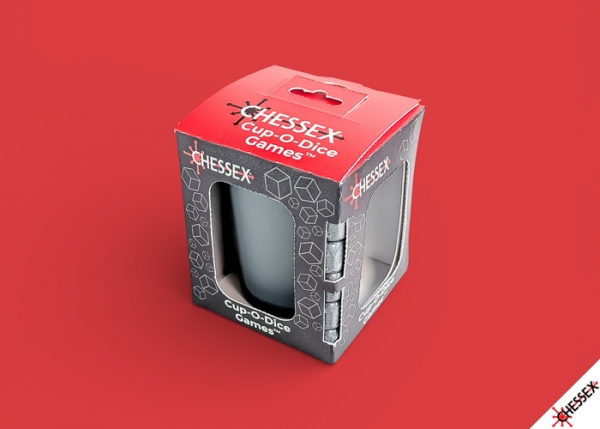 Chessex Cup-O-Dice Games™ Grey