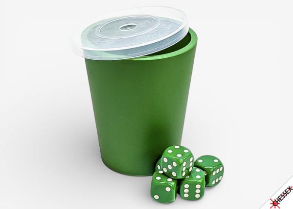 Chessex Cup-O-Dice Games™ Green